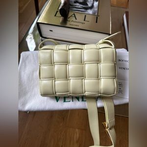 Bottega Veneta Leather Mini Padded Cassette Crossbody Bag